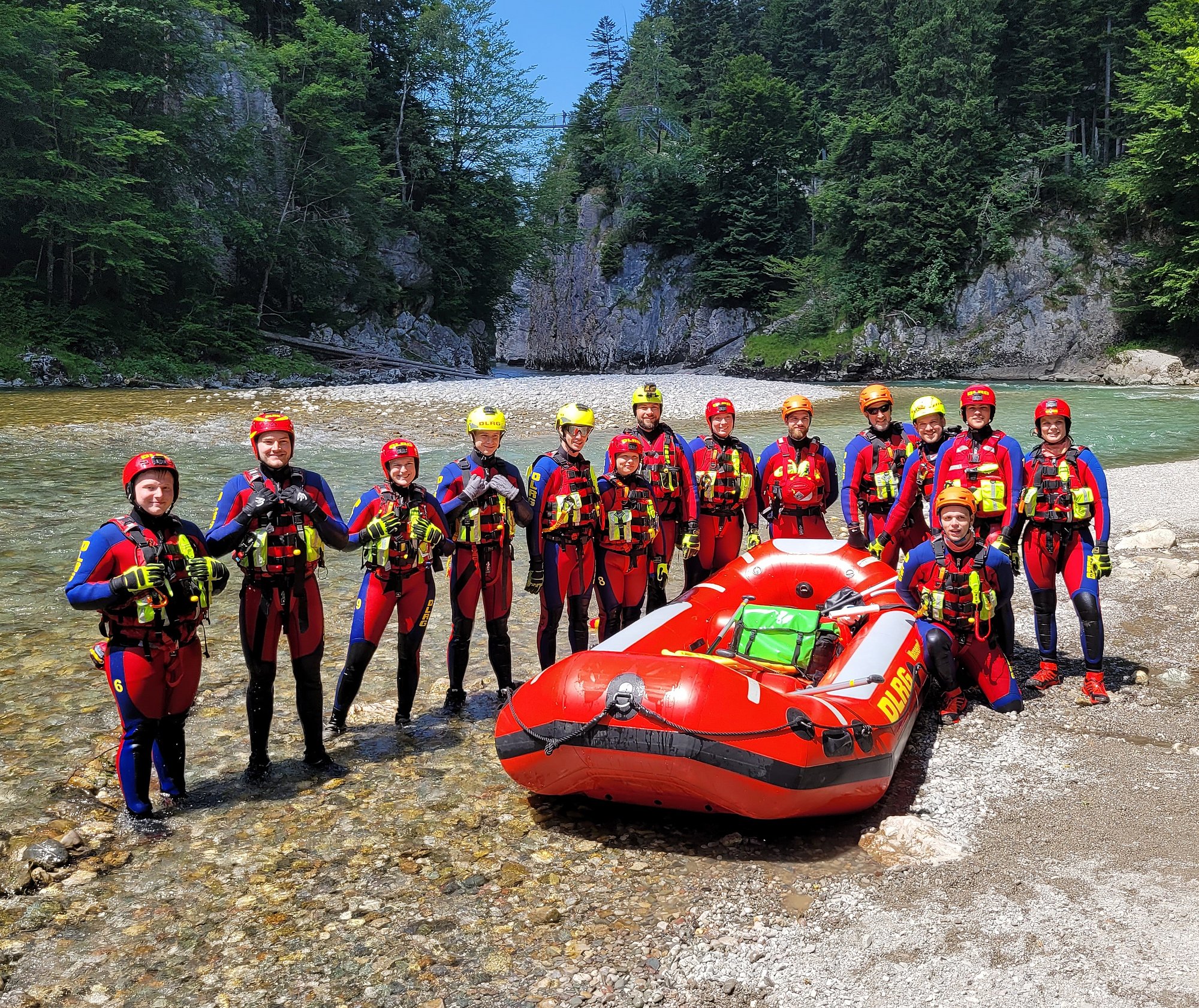 Gruppenbild Strömungsretter Waltrop